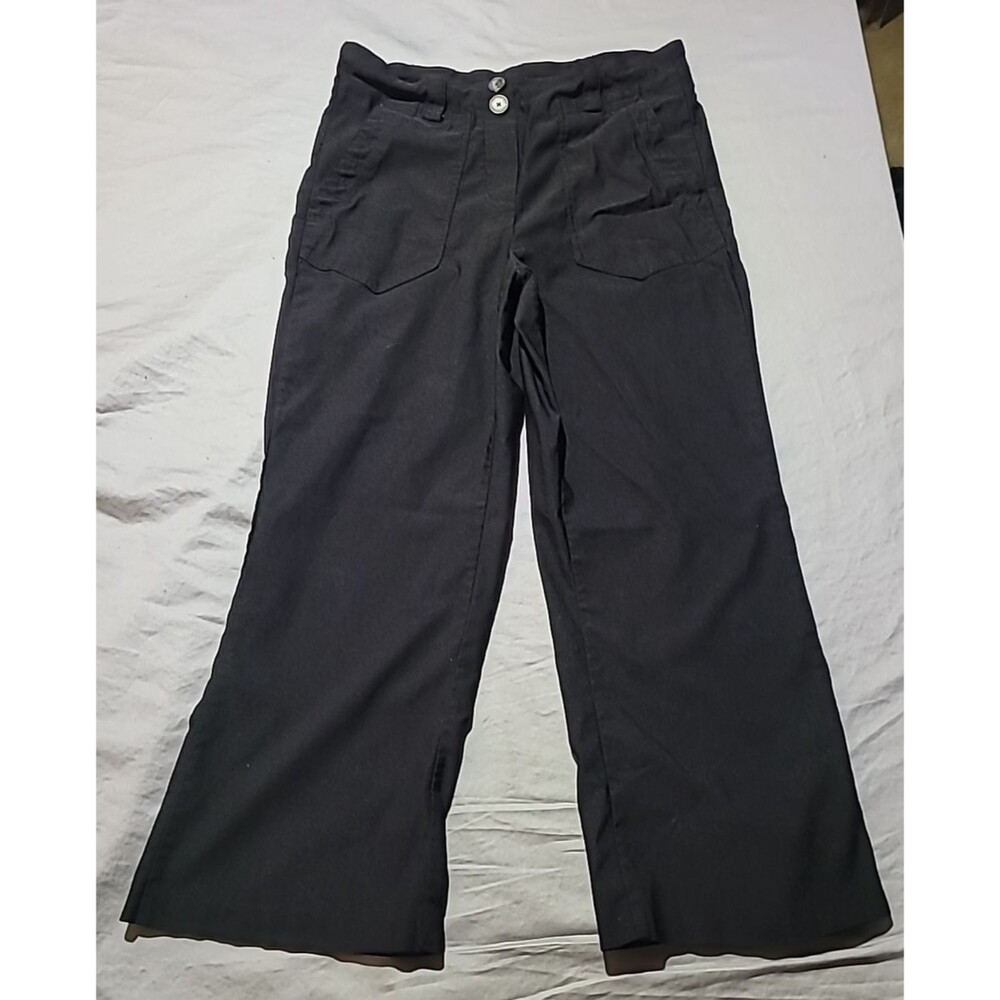 Jules & Leopold Black Capri Casual Pull On Stretch Pants Womens Size Medium